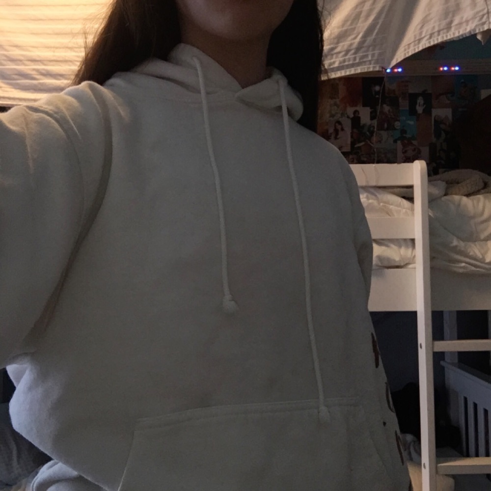 WHITE HONG KONG BRANDY HOODIE